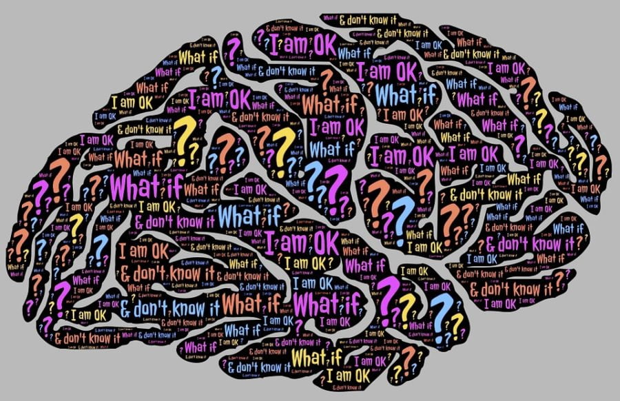 brain with self-esteem phrases