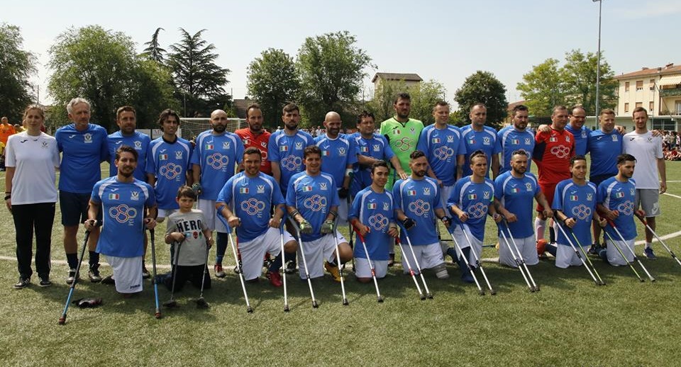 disabilità inclusione nazionale di calcio amputati
