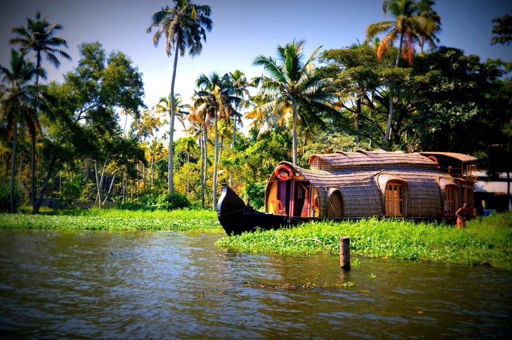 viaggio in india casa galleggiante kerala