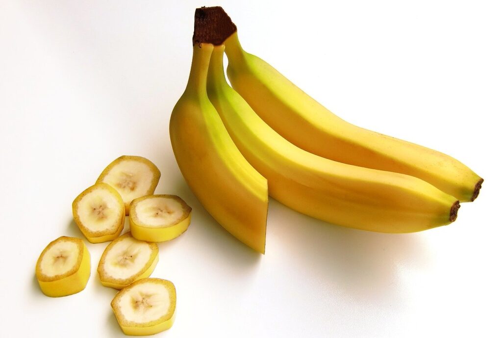 colazione salutare banane