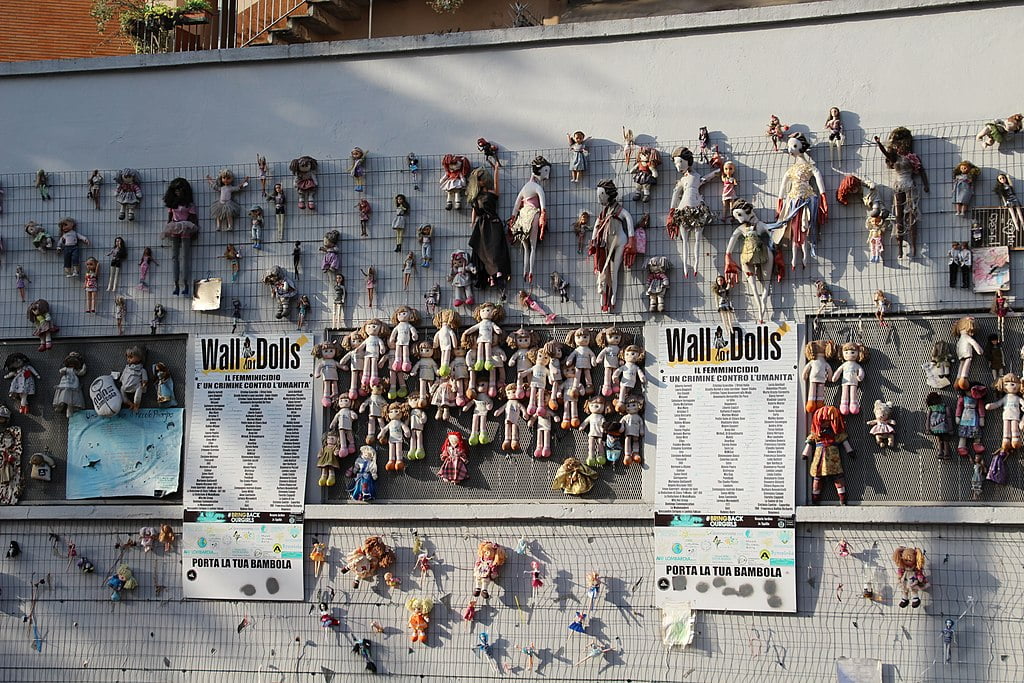 Wall of Dolls