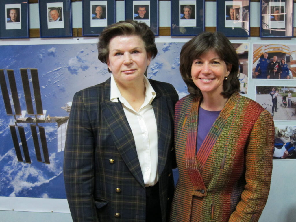 Valentina Tereshkova e Catherine Coleman