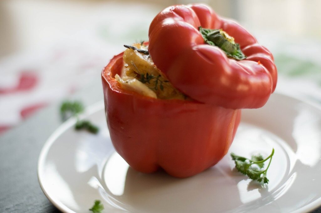 migliori ricette vegane peperoni ripieni vegetali 